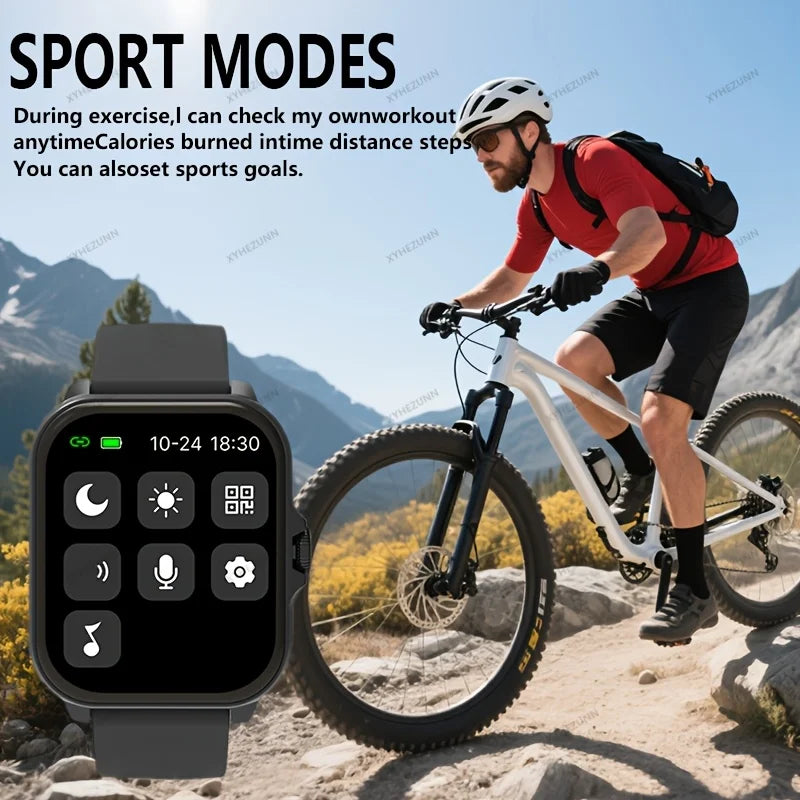 ERUN Smart Watch 1.83" HD | Calls, Music & Sports Modes