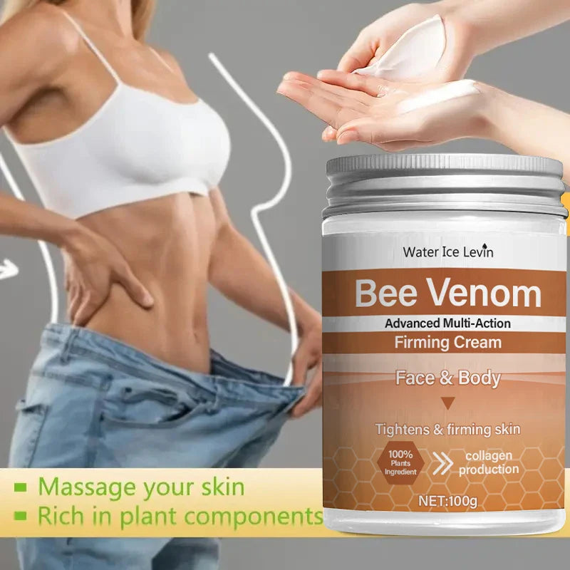 Bee Venom Firming Abdominal Cream – Collagen & Hyaluronic Acid