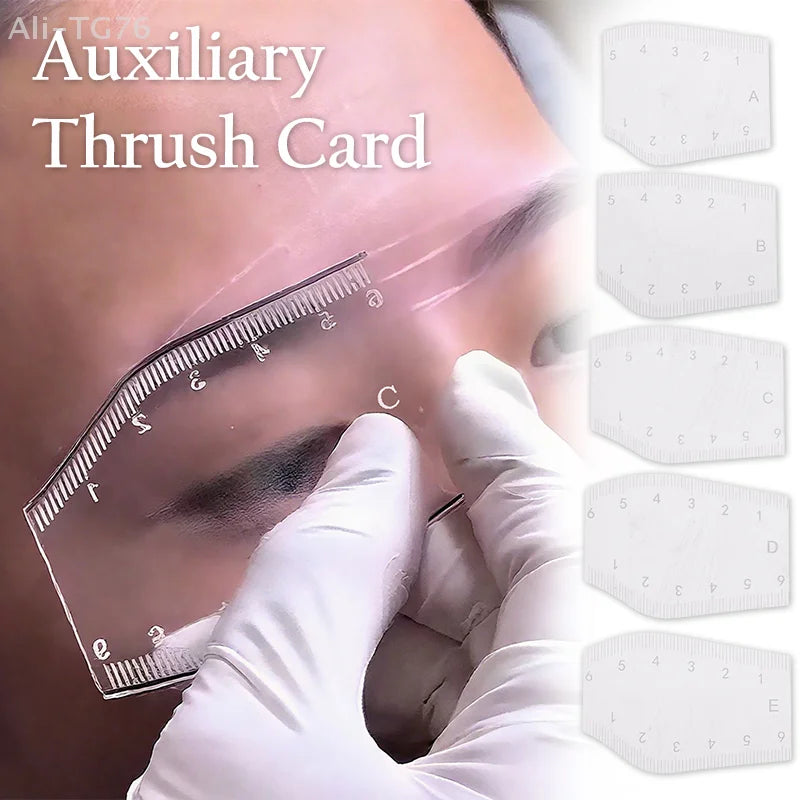 Eyebrow Shaping Ruler Stencil Kit – Beginner Brow Tool