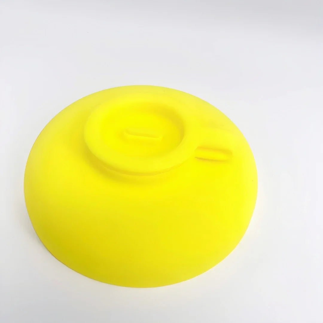 Silicone Drip - Proof Popsicle Holder Reusable Anti-Drip Ice Cream Holder Portable Popsicle Protector for Kids Protect Clothes Peaceful Pleasures Health and Wellness yellow