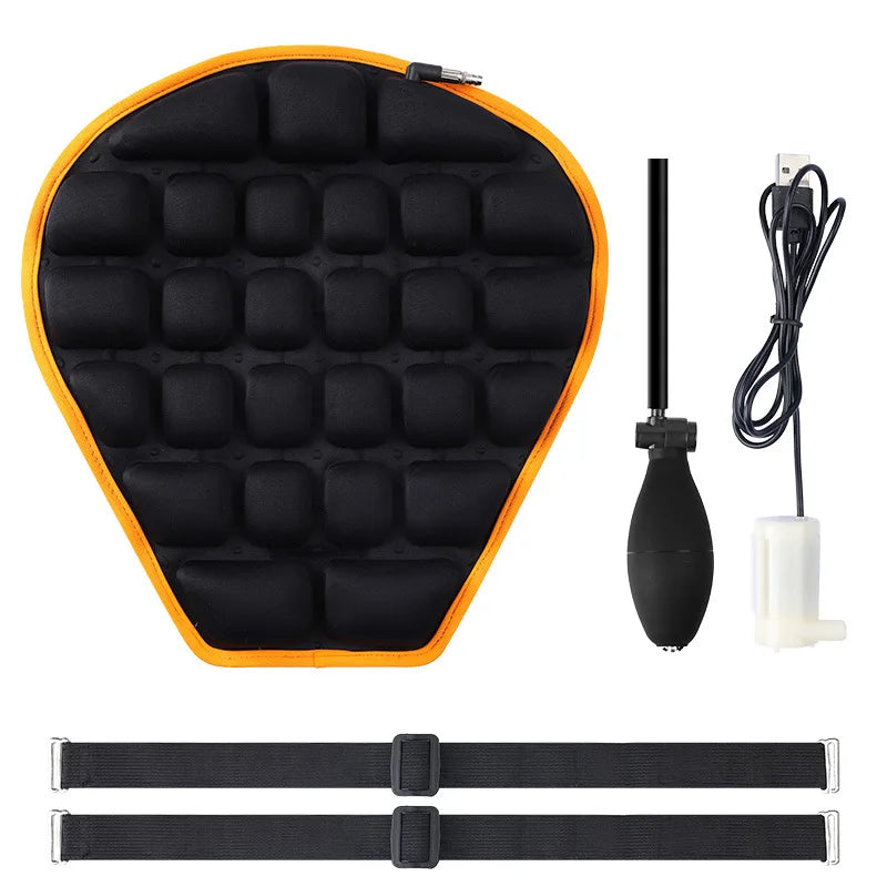 TPU Airbag Motorcycle Seat Cover – Waterproof, UV, Universal Fit