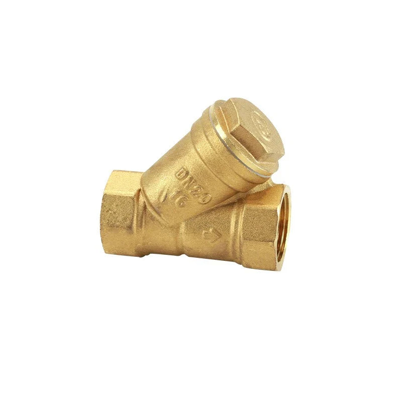 Brass Y-Strainer Filter BSP Thread DN8–DN50 | Water Filter Valve