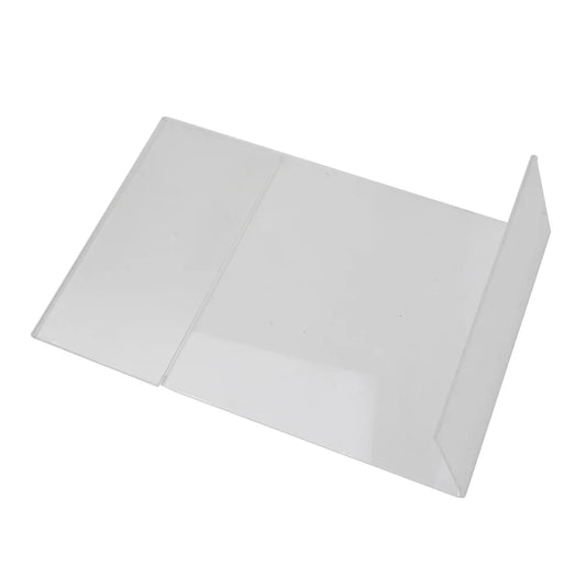 A6 Transparent Acrylic Display Stand Desk Card Sign Label Frame Price Peaceful Pleasures Health and Wellness Default Title