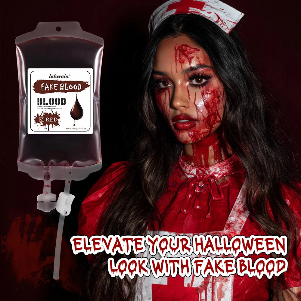 Realistic Washable Fake Blood Makeup – Halloween Body Paint 170ml Halloween Body Paint Peaceful Pleasures Health and Wellness