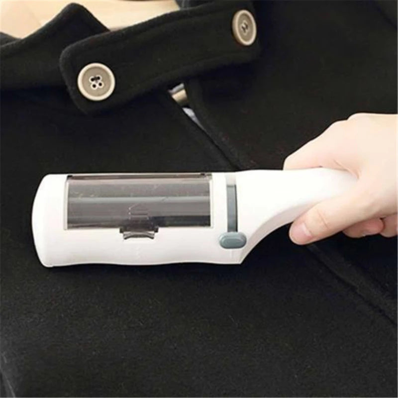 Electrostatic Static Clothing Dust Pets Hair Cleaner Remover Brush Suction Sweeper for Home Office Travel Cleaning Brushes Peaceful Pleasures Health and Wellness