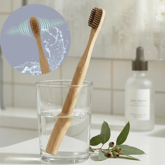 Eco-Friendly Bamboo Toothbrush | Soft Bristles Adult 1-50 Pack Bamboo Toothbrush Set Peaceful Pleasures Health and Wellness