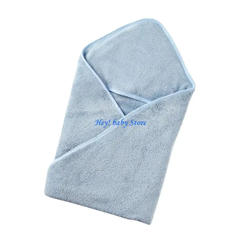 Hooded Baby Bath Towel | Soft Coral Fleece Newborn & Toddler