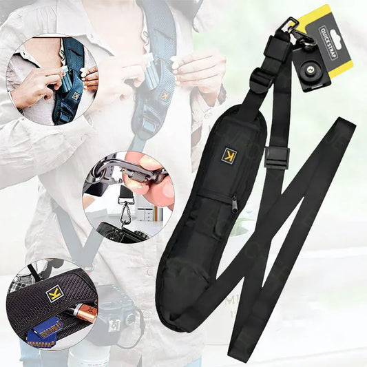 WAPUNO Anti-Slip DSLR Shoulder Strap – Canon, Nikon, Sony Camera Shoulder Strap Oasis Select