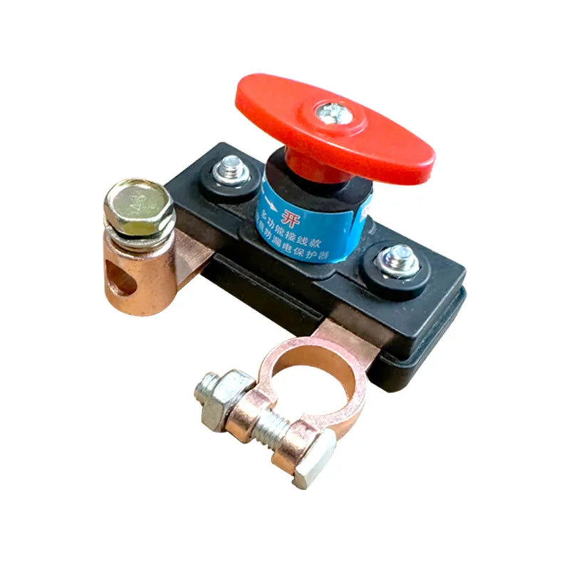 Battery Master Disconnect Switch - Negative Power-Off Switch, 12-24V, Advanced Power Cut/Off Kill Switch for Battery Management Peaceful Pleasures Health and Wellness Upgrade -1pc