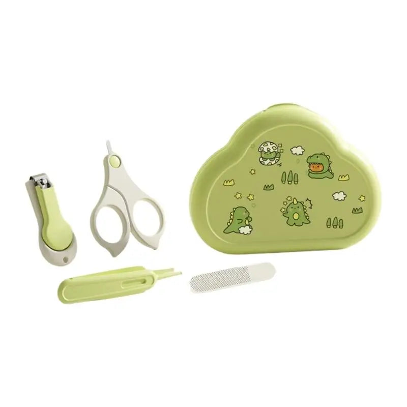Baby Nail Care Kit – Trimmer, Scissors, File & Tweezers Set