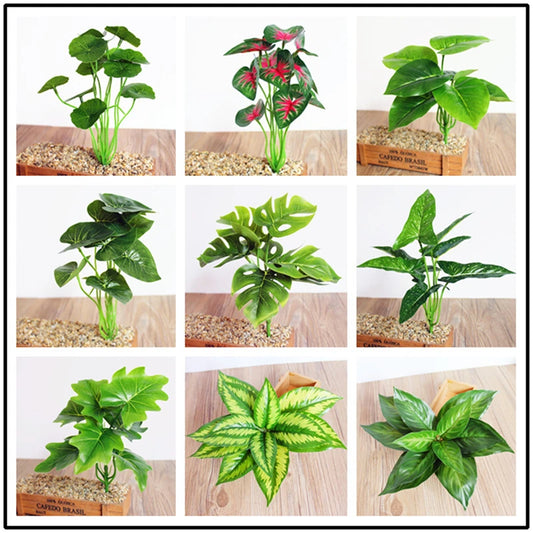 Artificial Silk Turtle Leaf | DIY Wall & Home Garden Decor Artificial Decorative Leaf Peaceful Pleasures Health and Wellness