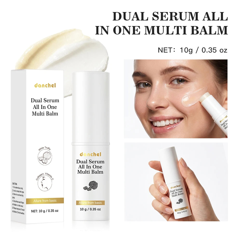 Vitamin C& Collagen Balm Multi Balm Moisturizing Stick Hydrating Skin Care Face Eyes Lip Neck Wrinkle Dry Spots Peaceful Pleasures Health and Wellness 1pc