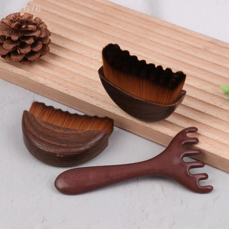 Facial Contour Dry Brush – Face Sculpting Drainage Massager