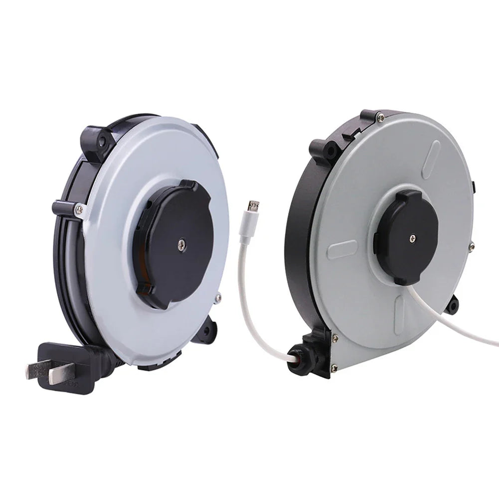 Retractable Power Cord Reel 220V 1.8m – Camping & Outdoor