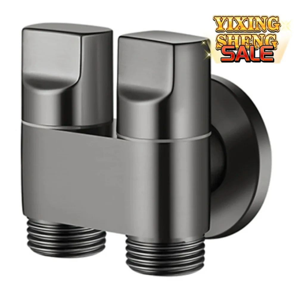 G1/2 Double Outlet Angle Valve – Bidet & Washing Machine