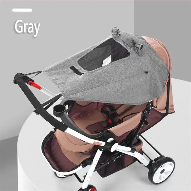 Baby Stroller Sun Shade UPF 50+ Canopy | Universal Pram Cover