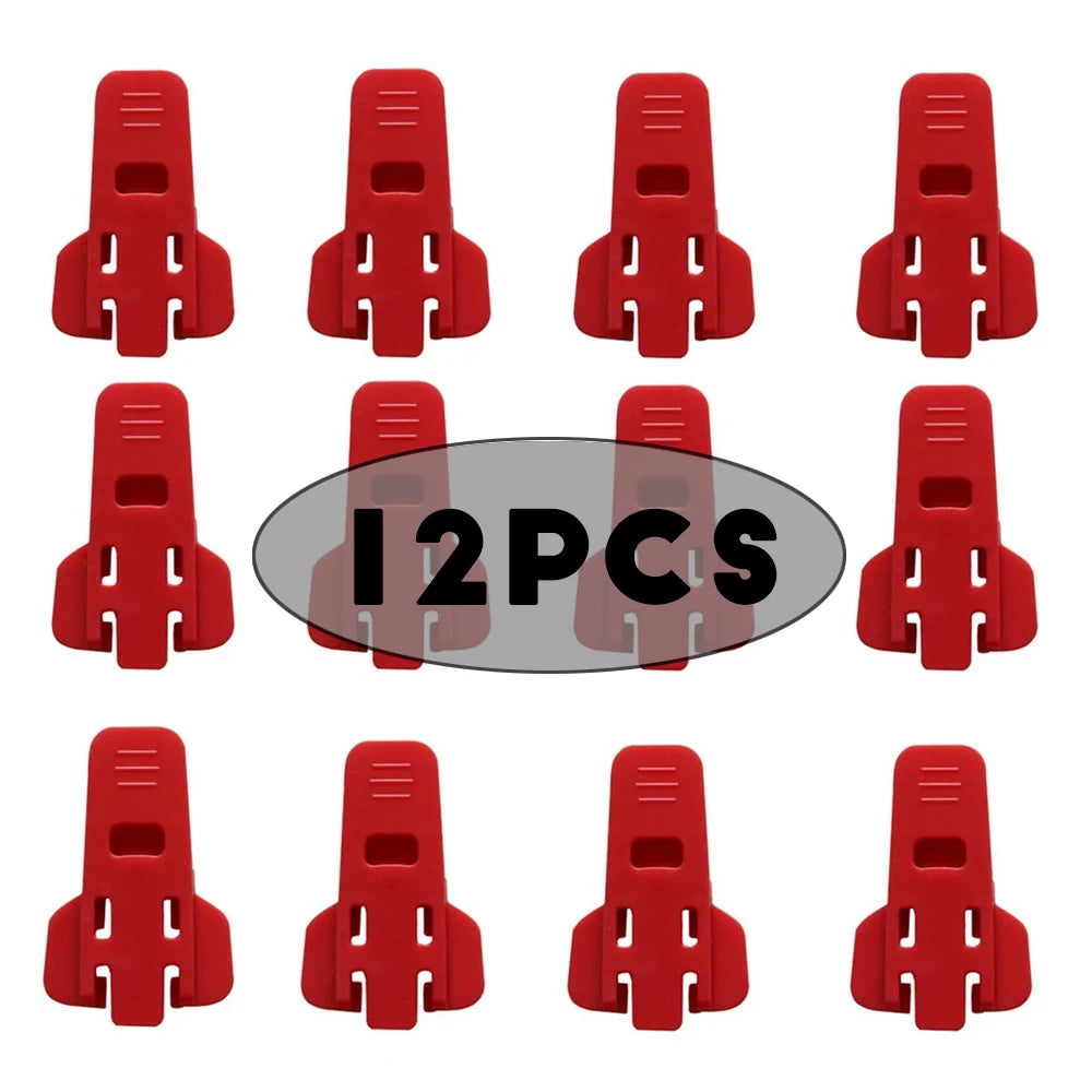 Simple Portable Bottle Opener Reusable Easy Can Opener Sealed Drink Beer Cola Opener Lid Remover Kitchen Supplies Camping Tools Peaceful Pleasures Health and Wellness 12pcs red