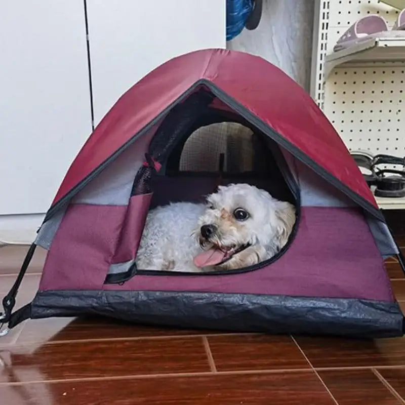 Cat Tent House Small Outdoor House Camping Tent For Pets Cat Tent For Outside Portable Pet Ten For Cats Dogs Small Pets Puppies Peaceful Pleasures Health and Wellness