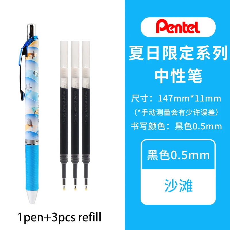Pentel EnerGel BLN75 0.5mm Needle Tip Gel Pen – Black Ink