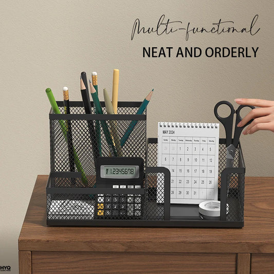 Organizador De Escritorio Malla 3 Compartimentos Con Porta L Pices Y Peaceful Pleasures Health and Wellness