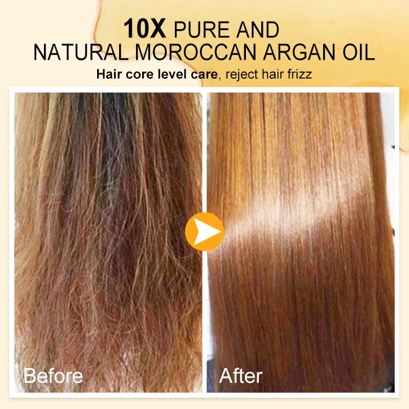 PURC Moroccan Argan Oil Hair Smoothing Serum – Anti-Frizz 50ml