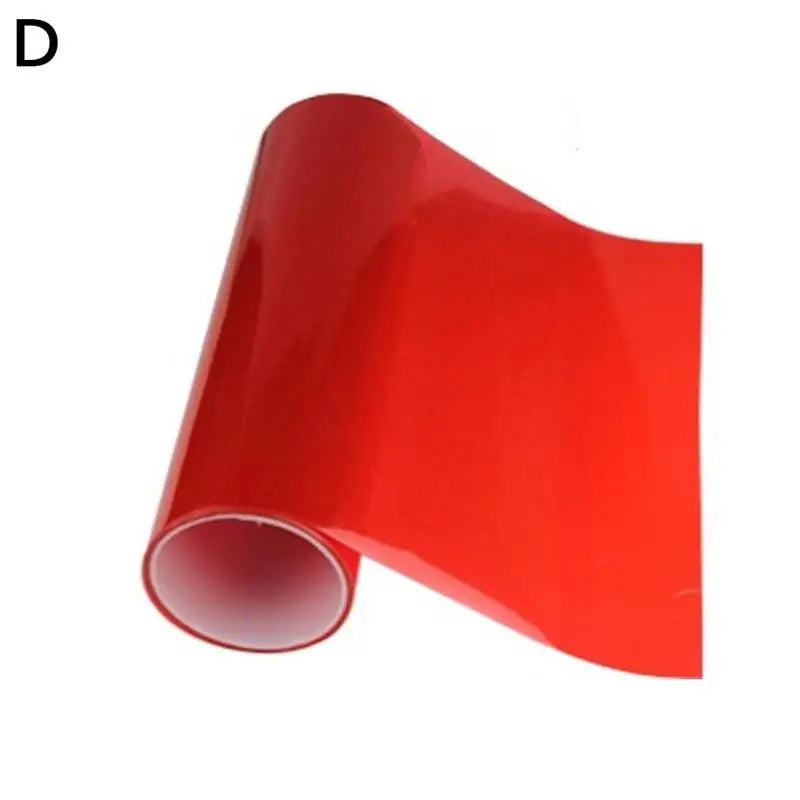 Car Motorcycle Headlight Tint Fog Light Taillight Smoke Tint Vinyl Film Waterproof Film for Headlights Car Body Film Sticker Peaceful Pleasures Health and Wellness D