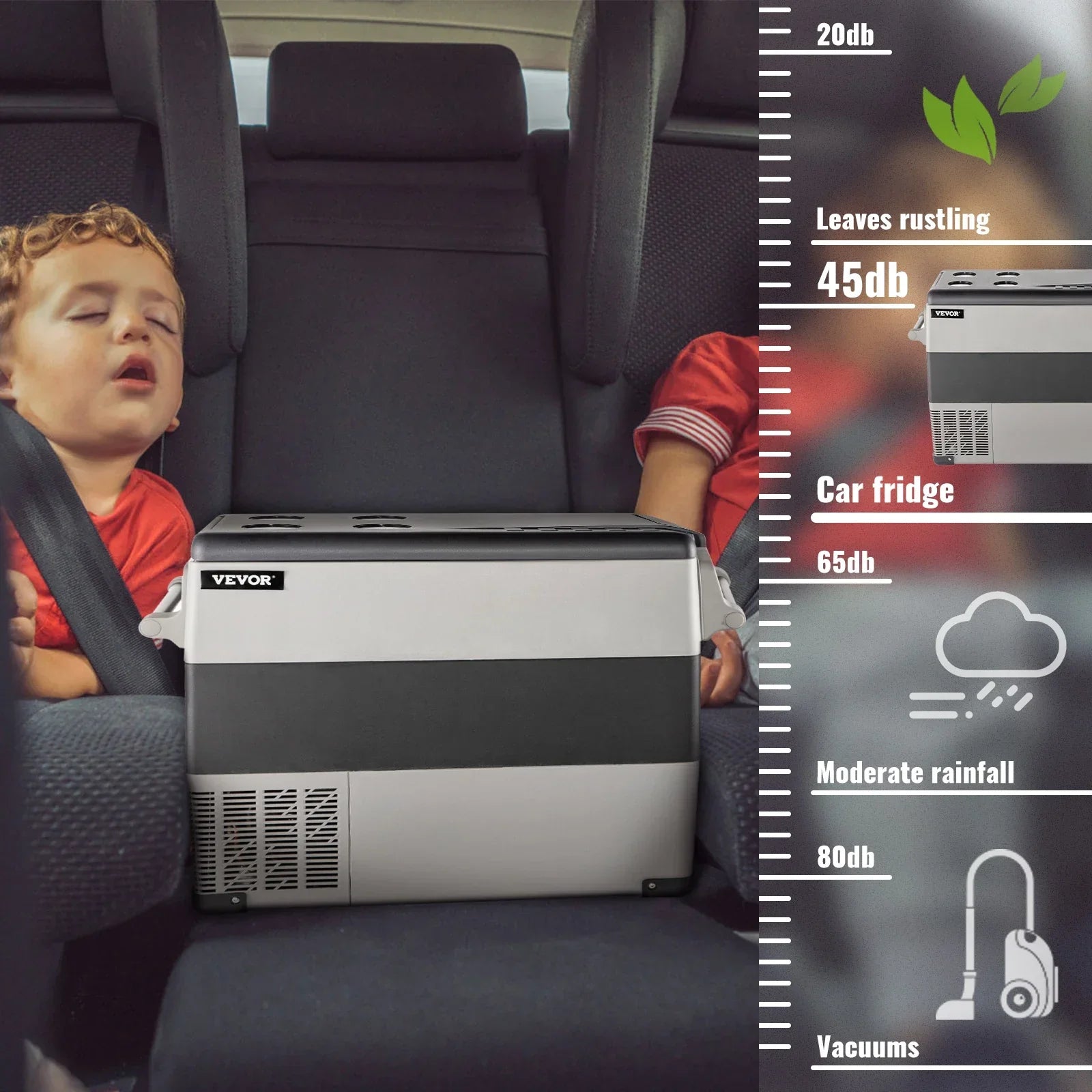SucceBuy Car Refrigerator Mini Fridge Freezer Portable Refrigerators Peaceful Pleasures Health and Wellness