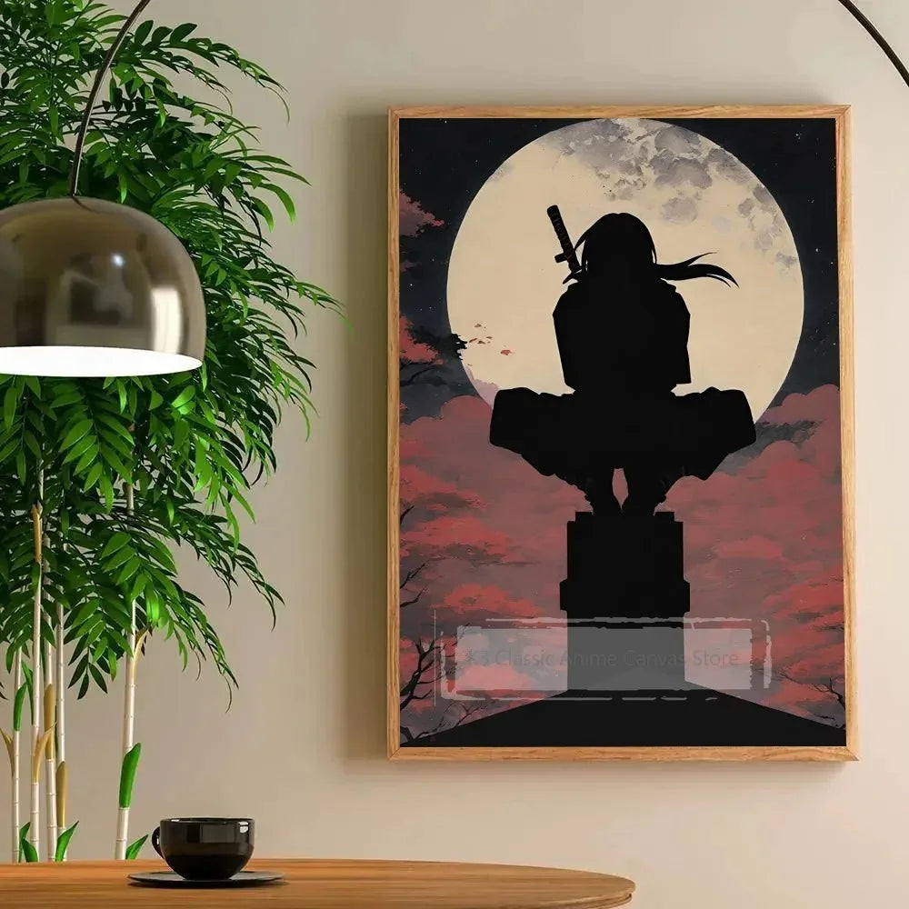 1pc Cool Anime I-Itachi U-Uchiha Anime Poster Paper Print Home Bedroom Entrance Bar Cafe Art Painting Decoration Peaceful Pleasures Health and Wellness K3-131-3 50x70cm