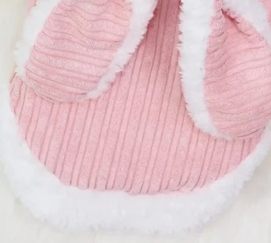 Winter Rabbit Ear Teddy Bear Dog Cat Clothes Warm Comfortable Elastic Cute Pet Coat Clothing for Small Dogs Peaceful Pleasures Health and Wellness
