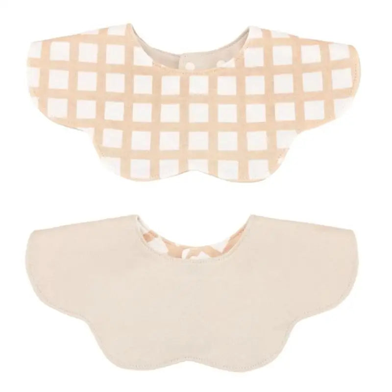 Double-Sided Cotton Baby Bib | 360° Toddler Burp Cloth