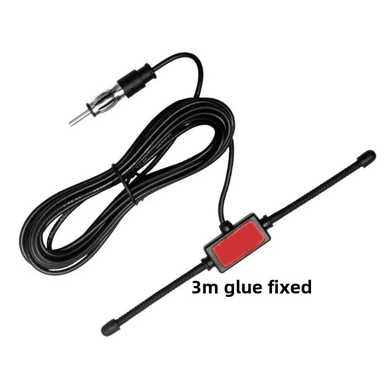 Car AM FM Glass Dipole Antenna – Universal Windshield Mount