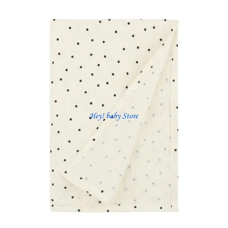 Muslin Swaddle Blanket Newborn | Soft Cotton Bamboo 33"