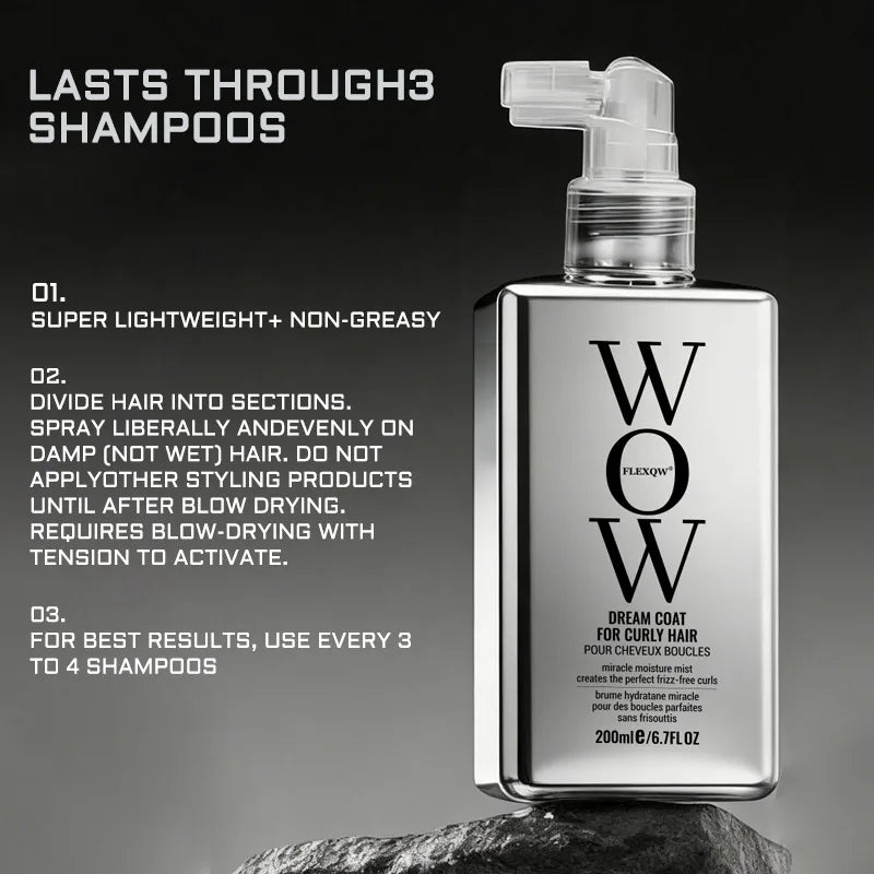 Nourishing Hair Oil Spray – Deep Moisture Serum for Curly Hair