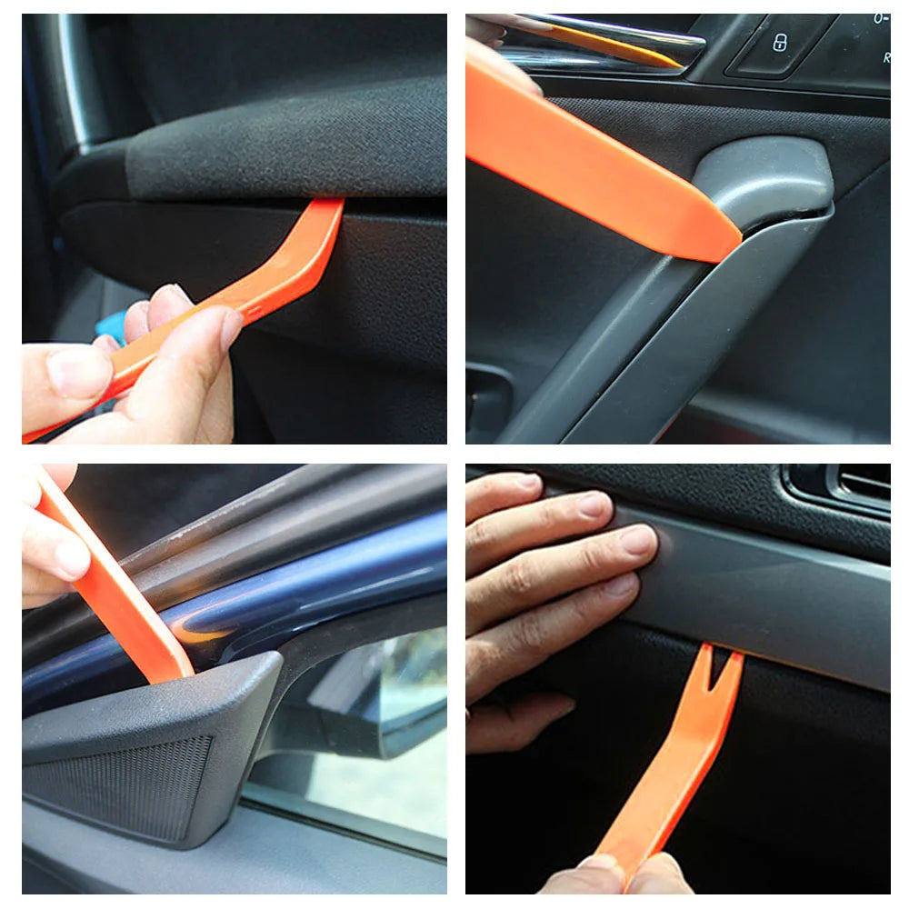 4-Piece Car Panel Removal Tool Kit – Trim, Dash & Door Pry