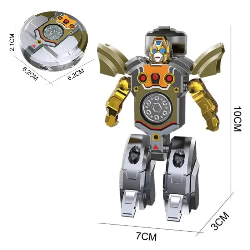Robot Transformation Fidget Spinner – Sensory Toy for Kids