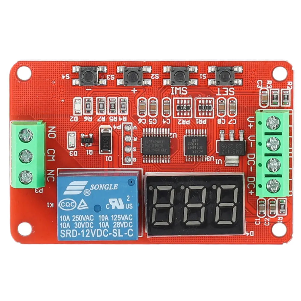 DVB01 Digital Voltage Comparator Module DC 5V 12V 24V Display