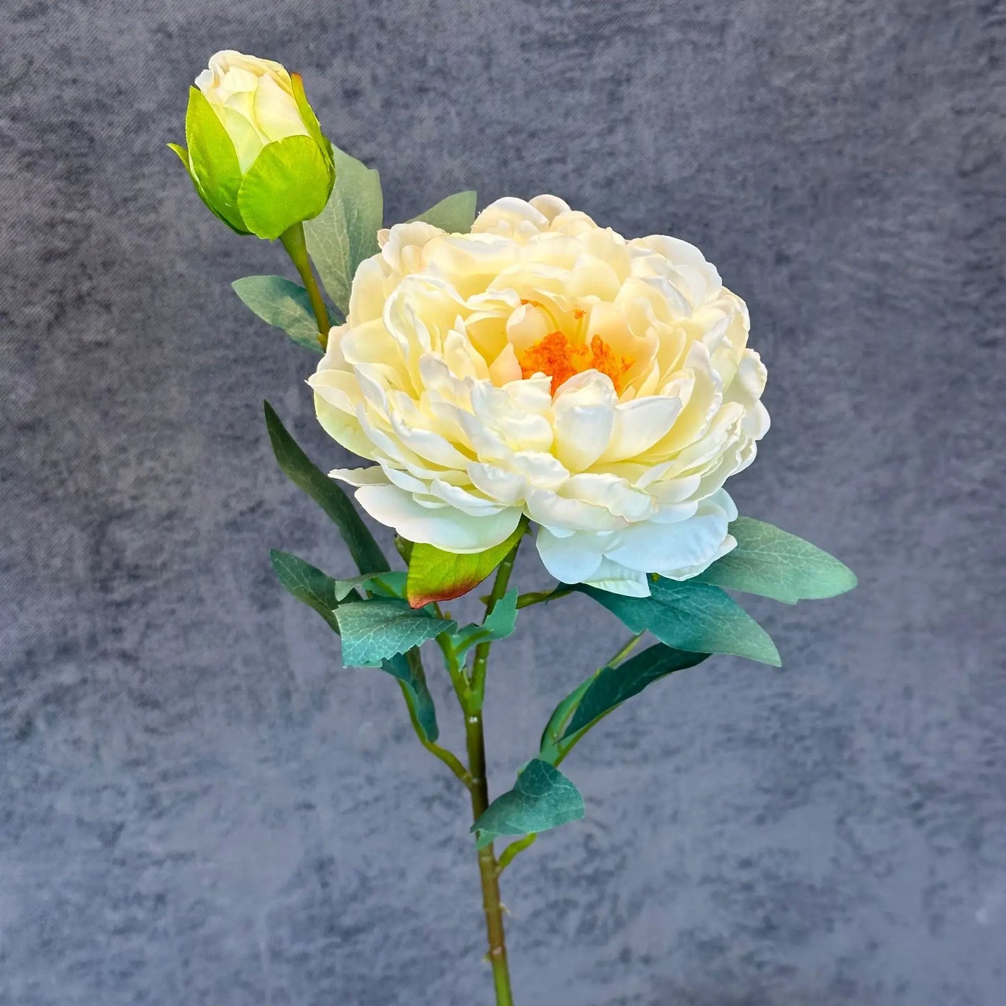 Large Silk Peony Artificial Flowers 2 Heads | Wedding Home Decor