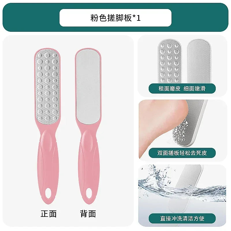Professional Double-Sided Metal Foot File & Heel Smoother Foot File Rasp Peaceful Pleasures Health and Wellness BJ17-0340 China Mainland
