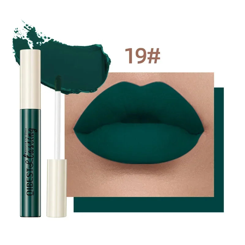 24-Color Matte Liquid Lipstick – Waterproof Velvet Lip Gloss Set