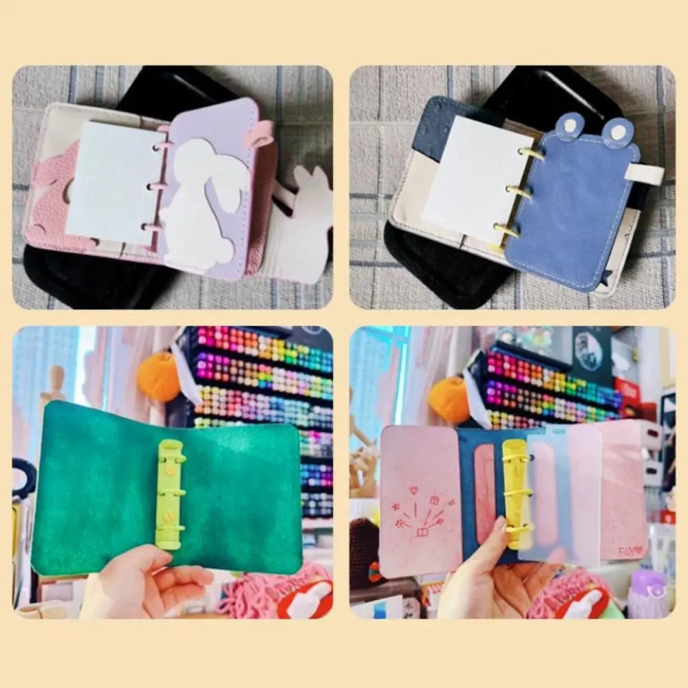 Colorful Detachable Metal Spiral Rings Binder Clip High Quality Diary A8 Paper Binder Clips DIY Album Loose Leaf Ring Office Peaceful Pleasures Health and Wellness