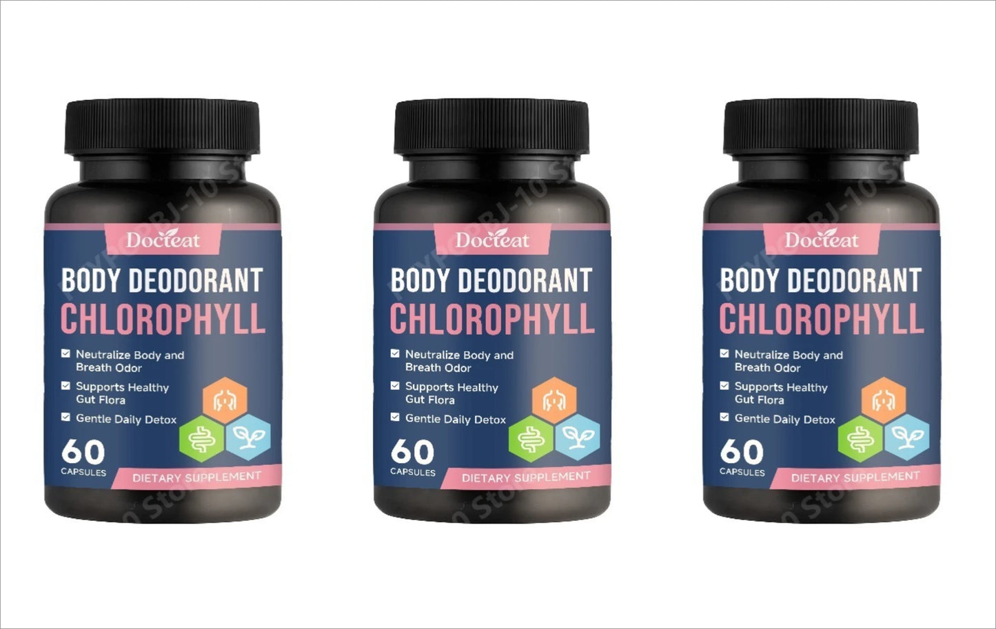 Gentle Chlorophyll Capsules – Freshness & Digestive Support