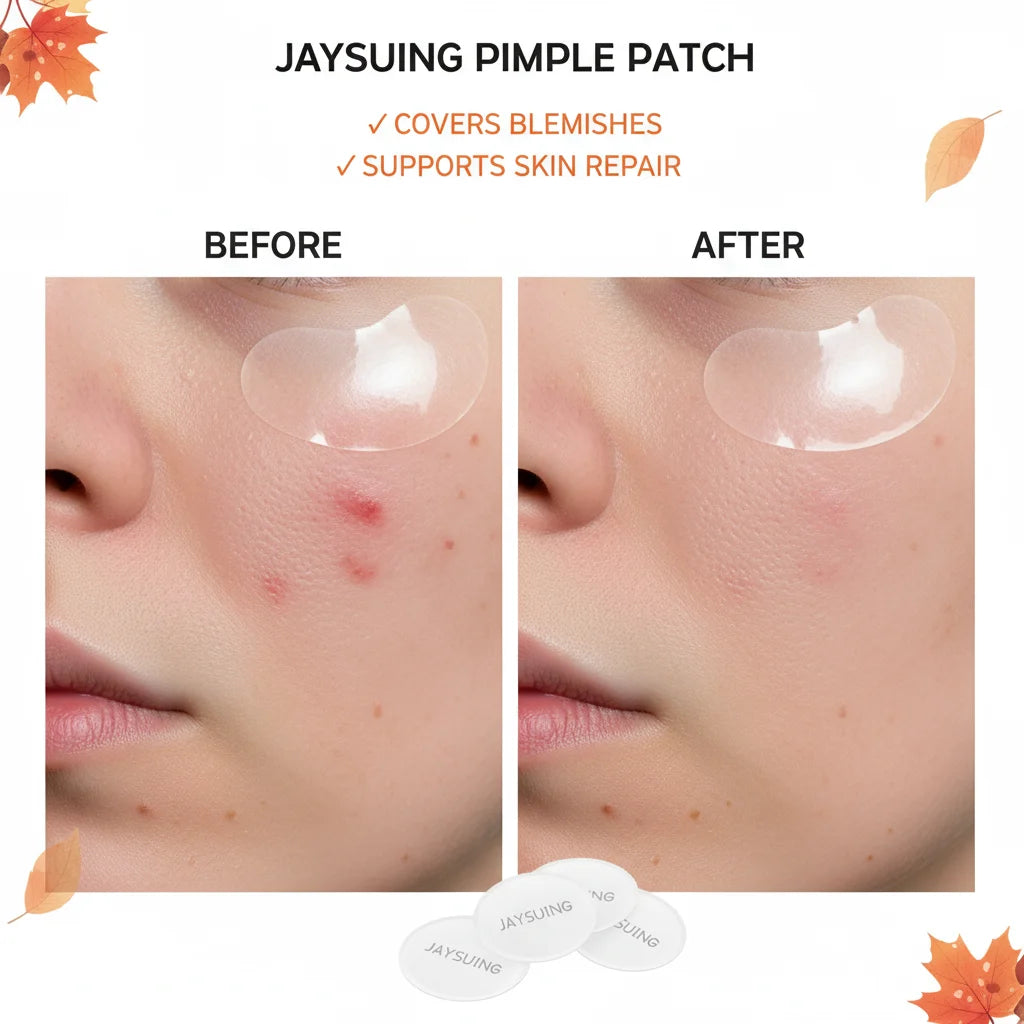 549-Piece Hydrocolloid Pimple Patches – Invisible & Waterproof