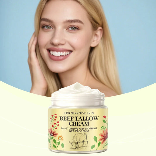Beef Tallow Body Cream – Deep Moisturizing Skincare 100g Body Moisturizing Cream Oasis Select