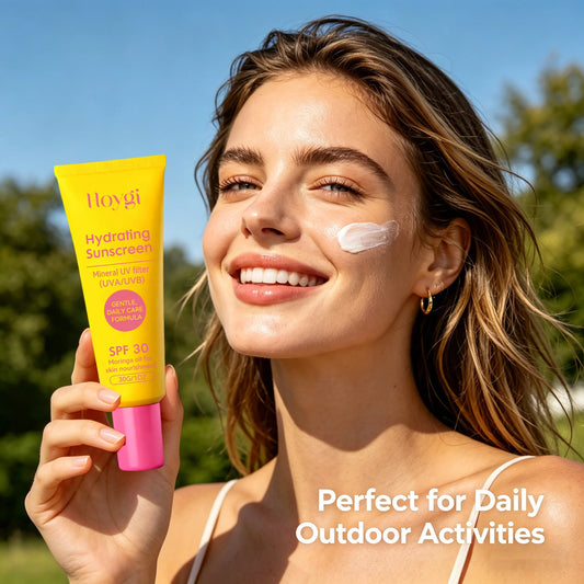 SPF 30+ Mineral Face Cream | Moringa Oil Moisturizer – 30g Mineral Face Cream Peaceful Pleasures Health and Wellness