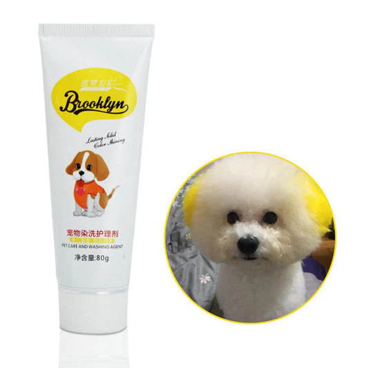 Dog Hair Dye Safely Grooming Lightweight Pet Care Professional Hair Dye Coloring Peaceful Pleasures Health and Wellness Aureate