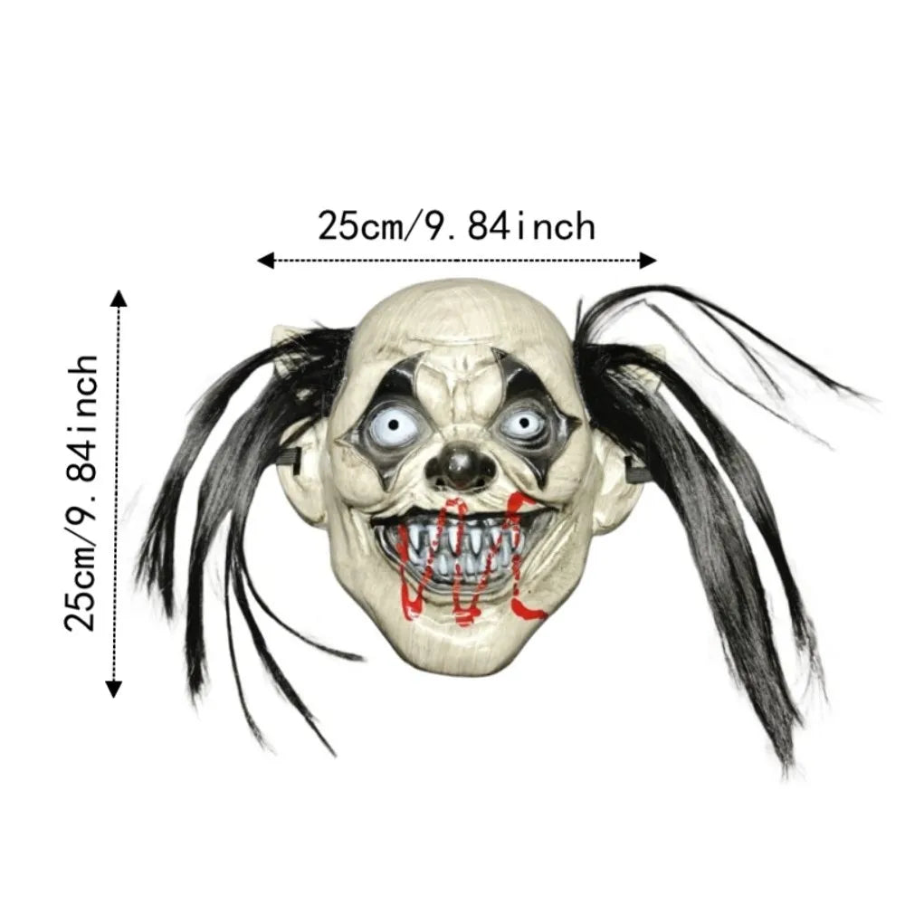 Realistic Joker Full Face Mask | Spooky Halloween Costume