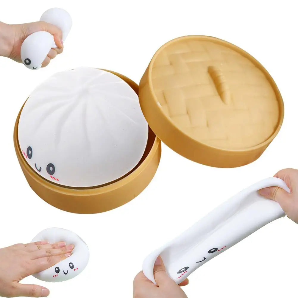 Colorful Dumpling Stress Ball Fidget Sensory Toy Gifts Peaceful Pleasures Health and Wellness A