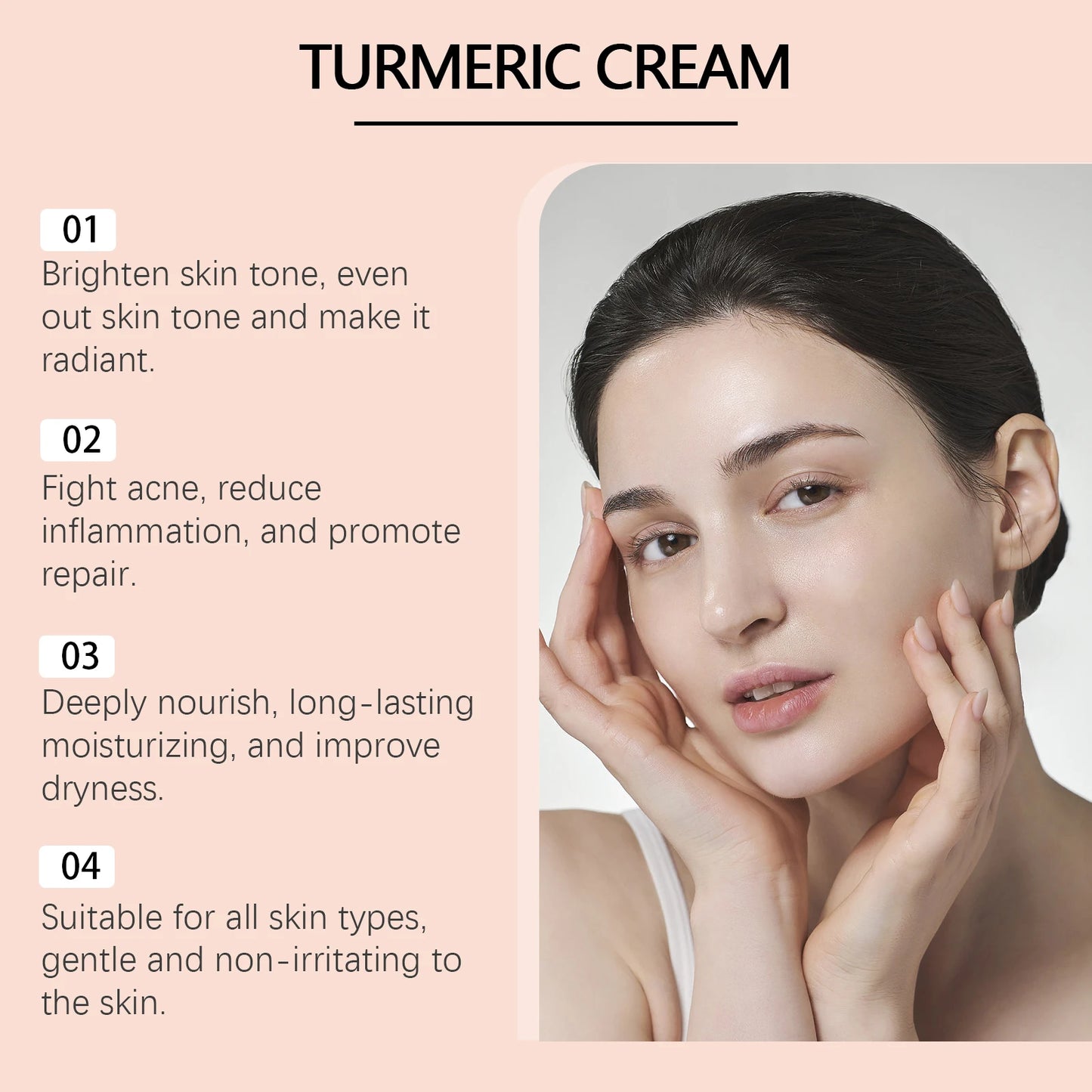 Turmeric Brightening Skincare Set – Kojic Acid Serum & Cream