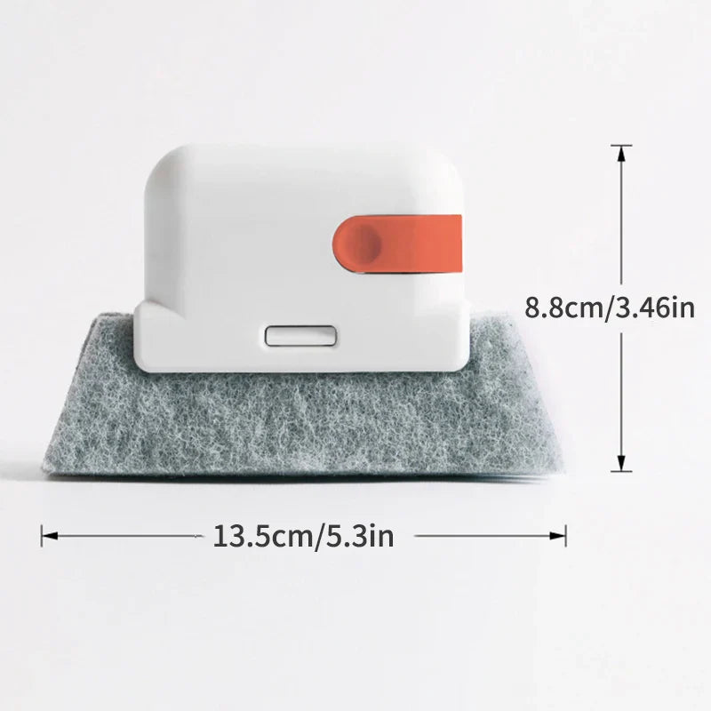 2-in-1 Detachable Window Slot Gap Cleaning Brush