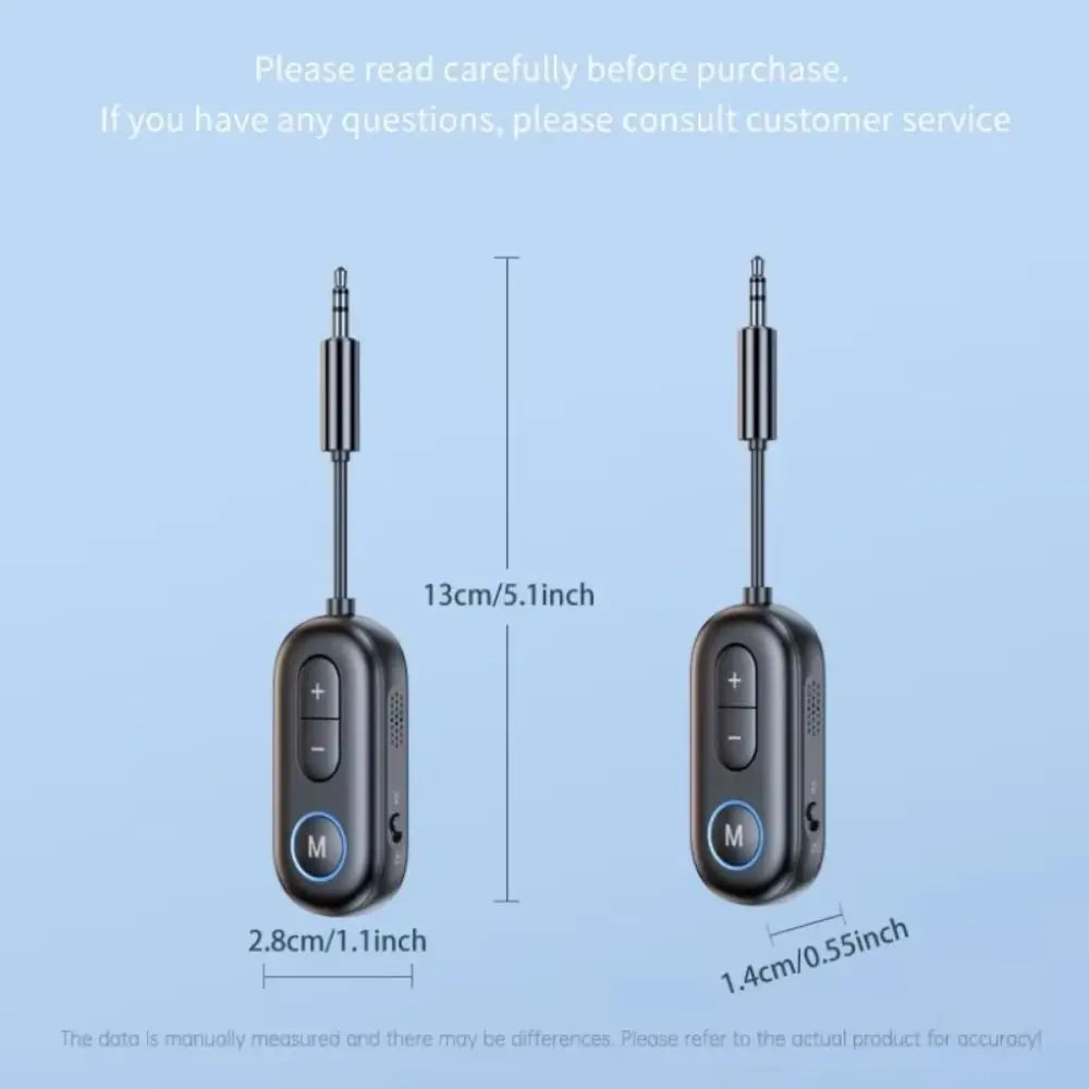 2 in 1 Bluetooth 5.4 Receiver Transmitter Mini Wireless Bluetooth Wireless Adapter Bluetooth-compatible Jack Peaceful Pleasures Health and Wellness